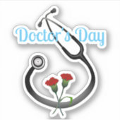 医師用日聴診器 シール (正面)