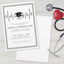 医師看護医学校卒業会 招待状