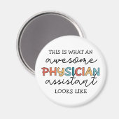 医師補おもしろい助素晴らしPAギフト マグネット (正面/裏面)