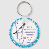 医師補助キーチェーン キーホルダー (正面)