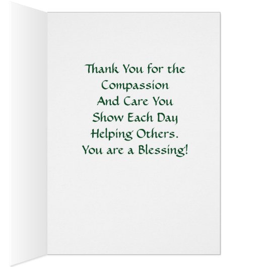 医師補助サンキューカード (内側 (右))