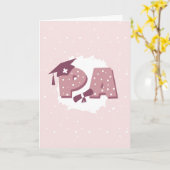 医師補助卒業 カード (黄色い花)