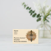 医師補助名刺 予約カード (スタンド正面)