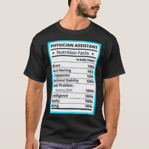 医師補助栄養事実 Tシャツ