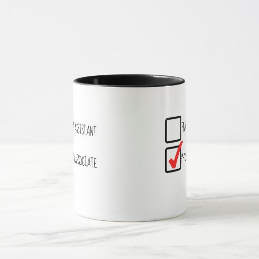 医師補助部員CheckBox Mug マグカップ (中央)