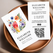 医師足保健師QRコードモダン