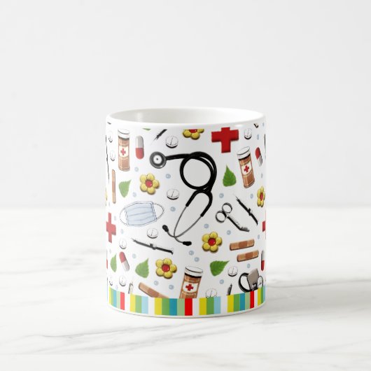 医師退職記念ギフト コーヒーマグカップ (中央)