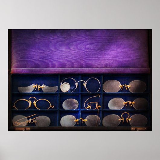 医師 – オプトメトロリスト – 多くのスタイルから選択 ポスター (正面)