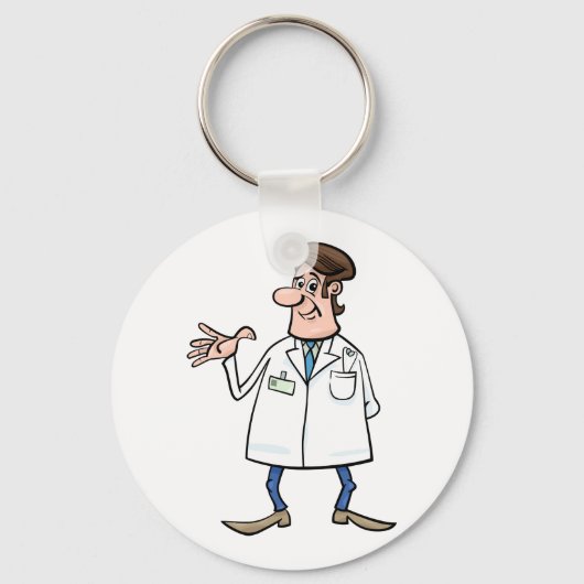 医師 キーホルダー (正面)