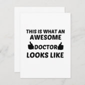 医師 サンキューカード (正面/裏面)