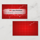 医師、セラピスト、救急車、心臓科医カード 名刺 (正面/裏面)