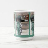 医師、ナース、初動要員に感謝 コーヒーマグカップ (中央)