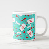 医師/ナース/医療 ジャンボコーヒーマグカップ (右)