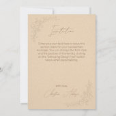 医師 – ナース-救急医療隊員 – 医師 招待状 (裏面)