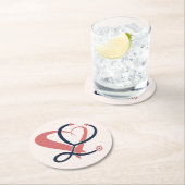 医師,ナース,救急医療隊員,緊急ギフトテンプレート ラウンドペーパーコースター (インサイチュ)