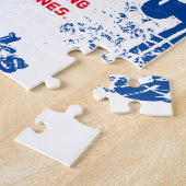 医師、ナース、緊急対応者に感謝 ジグソーパズル (側面)