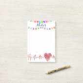 医師 ポストイット (デスク上)