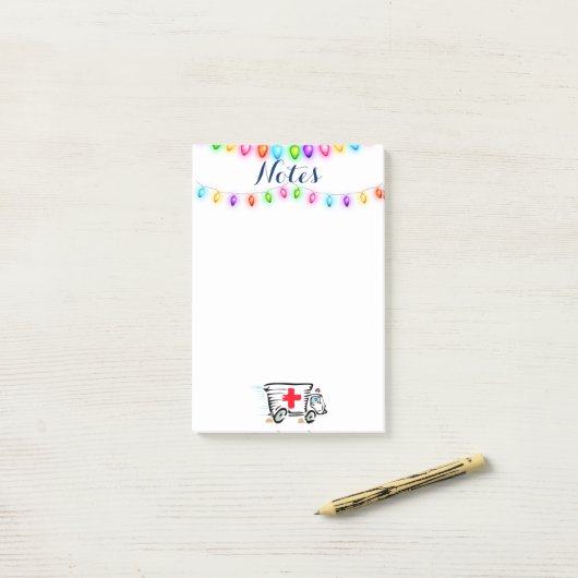 医師 ポストイット (デスク上)