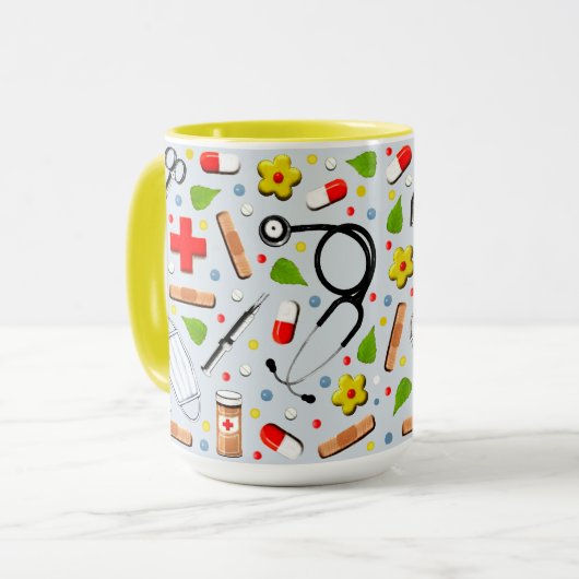 医師 マグカップ (正面左)