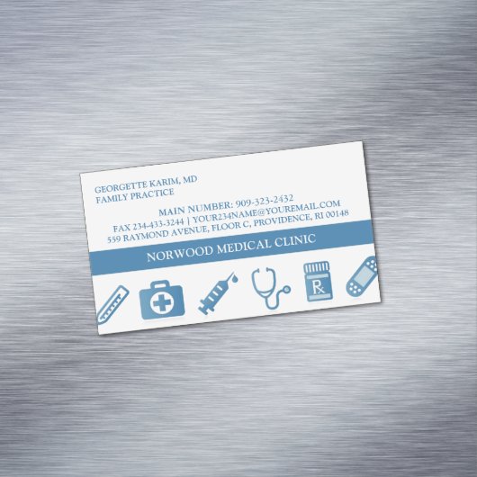 医師 マグネット名刺 (インサイチュ)