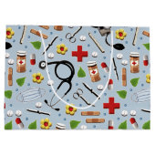 医師 ラージペーパーバッグ (裏面)