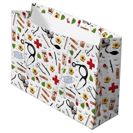 医師 ラージペーパーバッグ (正面アングル)