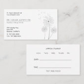 医師 名刺 (正面/裏面)