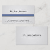 医師-名刺 名刺 (正面/裏面)