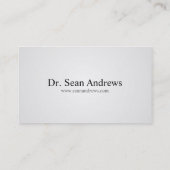 医師-名刺 名刺 (裏面)