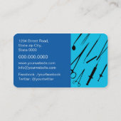 医師/外科医 名刺 (裏面)