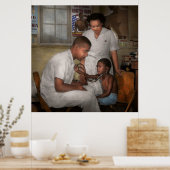 医師 – 小児科医 – ハート1942から ポスター (キッチン)