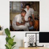 医師 – 小児科医 – ハート1942から ポスター (ホームオフィス)