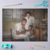 医師 – 小児科医 – ハート1942から 薄葉紙 (クラフト)