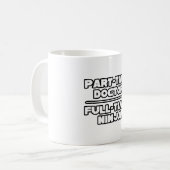 医師/忍者 コーヒーマグカップ (正面左)