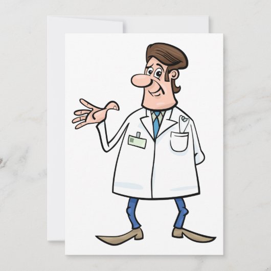 医師 招待状 (正面)