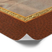 医師 – 検眼法 – 古い眼科医 ポスター (角)