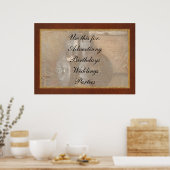 医師 – 検眼法 – 古い眼科医 ポスター (キッチン)