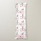 医師，看護，医療，病院 ボディピロー (裏面 (縦))