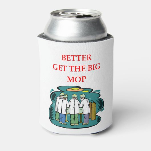 医師 缶クーラー (缶裏面)