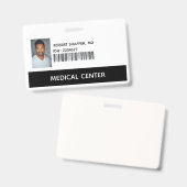 医師、MD id識別バッジ バッジ (表裏)