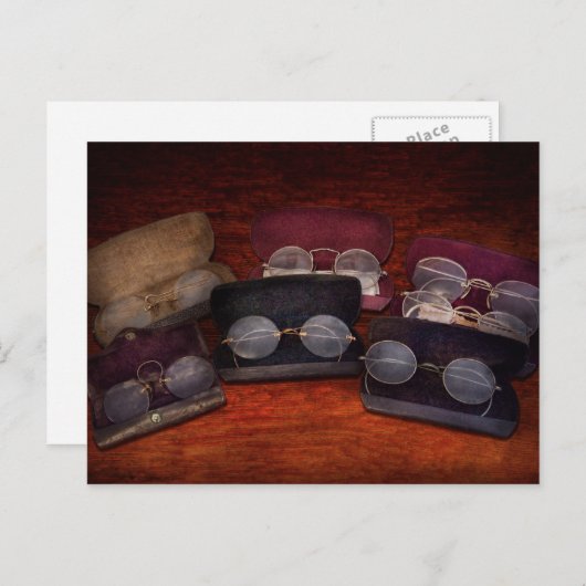 医師 – Optometrist - Array of Opticals ポストカード (正面/裏面)