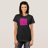 医師I日付医師タイプ女性男性へのみ Tシャツ (正面フル)