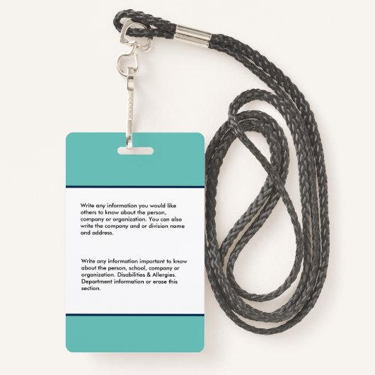 医師ID識別カード名前をカスタムする写真 バッジ (裏面ランヤード)