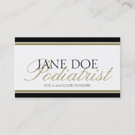 医師MD金ゴールド – 使用可能なレターヘッド –  名刺