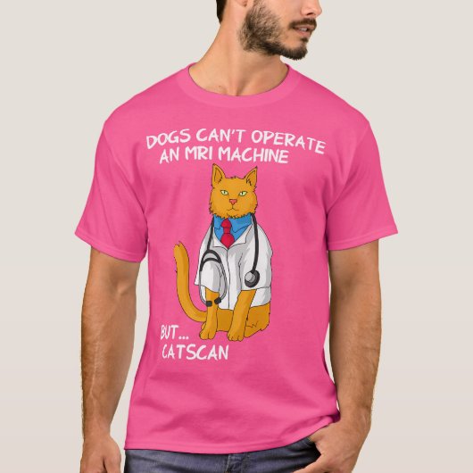 医師Medicine Doc - Medical Cat Doctor Tシャツ (正面)