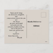 医感謝してい用はがき シーズンポストカード (裏面)