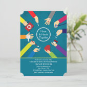 医手卒業招待状 招待状 (スタンド正面)