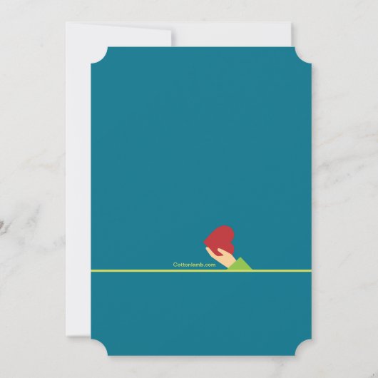 医手卒業招待状 招待状 (裏面)