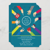 医手卒業招待状 招待状 (正面/裏面)