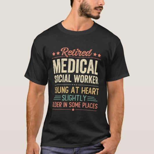 医業退職した務員 Tシャツ (正面)